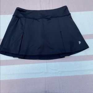 Prince Black Tennis Skorts